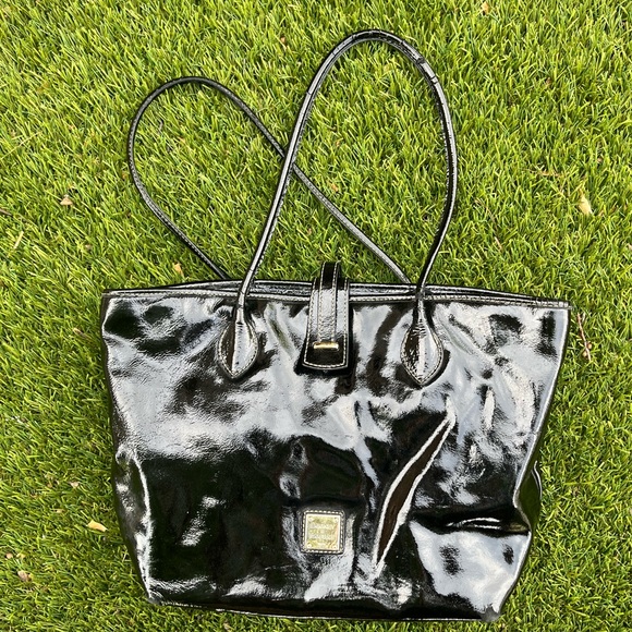 Dooney & Bourke Black Leather Tote bag - Picture 1 of 14